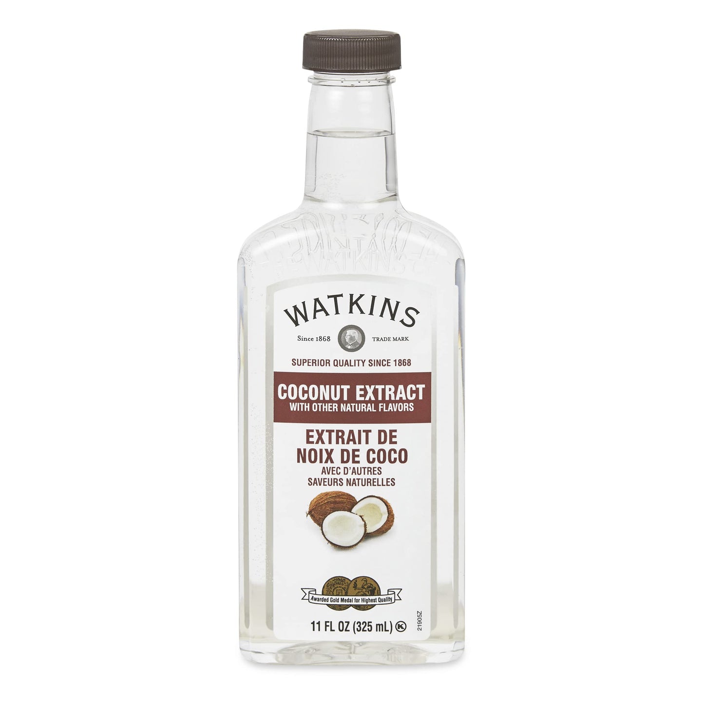 Watkins Coconut Extract with Other Natural Flavors, Non-GMO, Kosher, 325ml, 1 Count Watkins