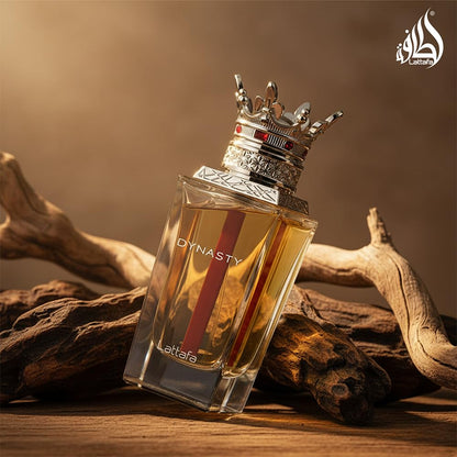 Lattafa Dynasty – Fresh, Spicy, Woody, Aromatic – Eau de Parfum Spray Long-Lasting Fragrance for Unisex, 3.4 Ounce / 100 ml