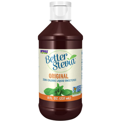 NOW Foods BetterStevia Liquid,8-Ounce - Available at All In One Marketplace Canada