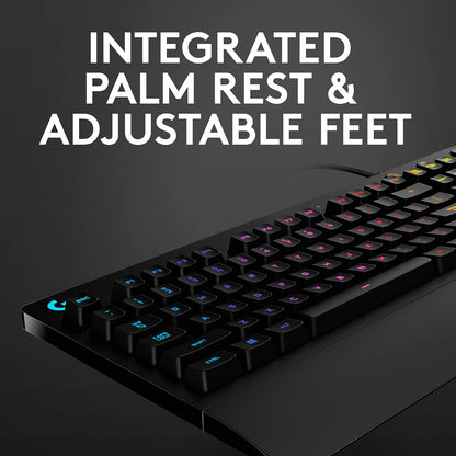 Logitech G213 Prodigy Wired RGB Gaming Keyboard - Black