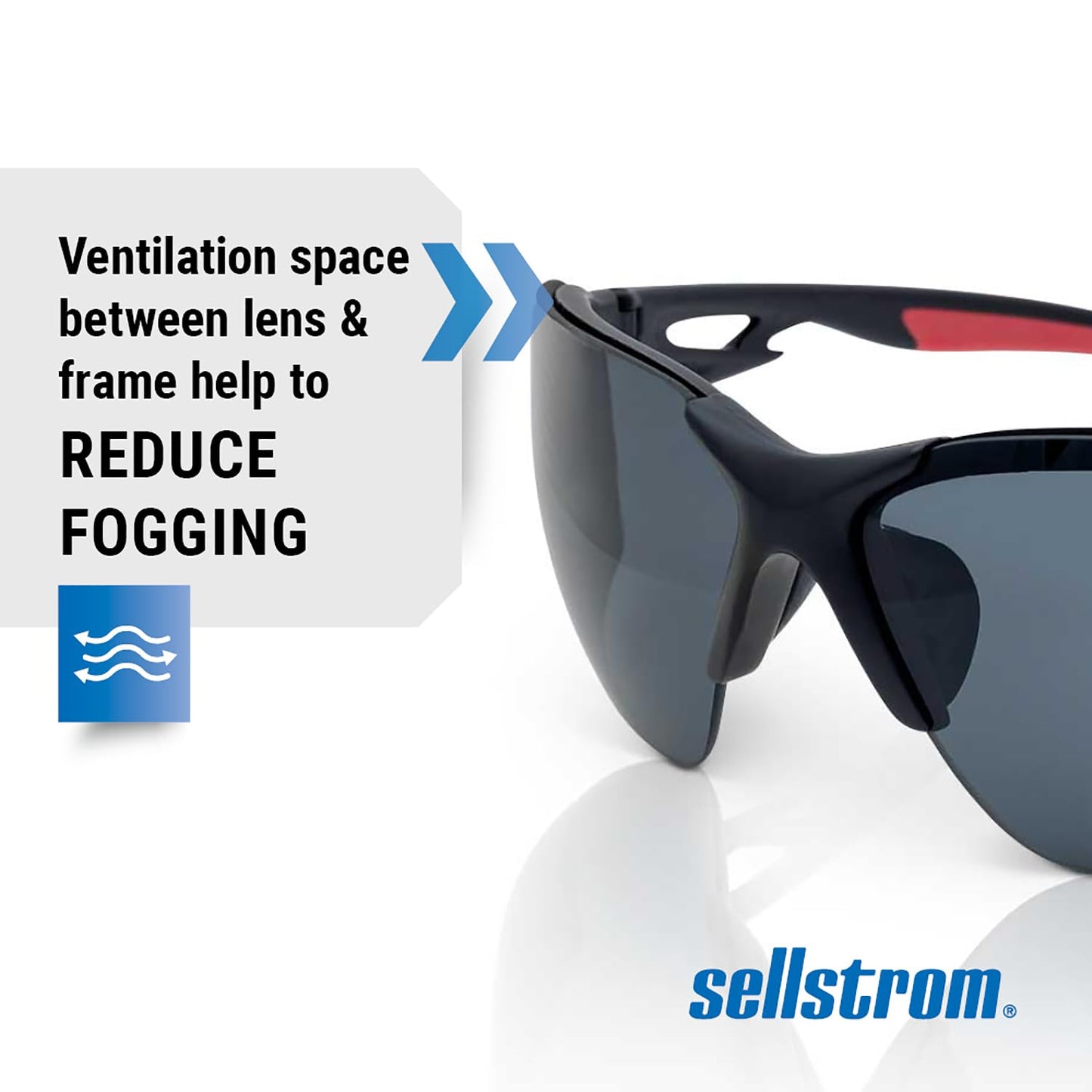 Sellstrom XP450 Anti-Fog Safety Glasses for Men & Women, CSA Z94.3 Sellstrom