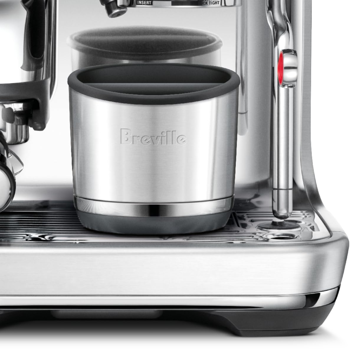 Breville Knock Box™ 10, Brushed Stainless Steel - Available at All In One Marketplace Canada