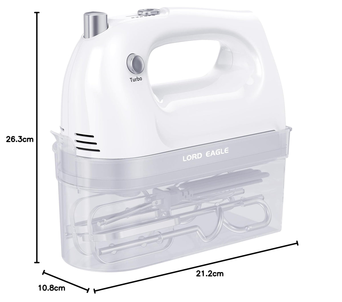 Lord Eagle Hand Mixer Electric Handheld 400W, 5-Speed Lightweight 🍁 All In One Marketplace Canada