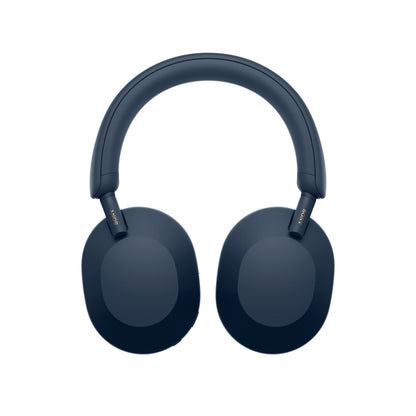 Sony WH-1000XM5 Wireless Industry Leading Noise Cancelling Headphones with Auto Noise Cancelling Optimizer, Crystal Clear Hands-Free Calling, and Alexa Voice Control, Midnight Blue Sony