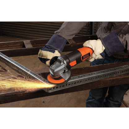 BLACK+DECKER Angle Grinder Tool, 4-1/2-Inch, 6.0 - Amp (BDEG400) BLACK+DECKER