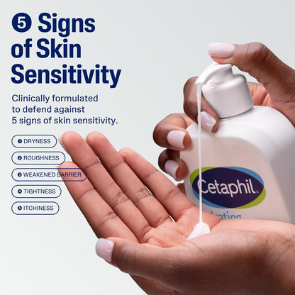Cetaphil Cream to Foam Face Wash, Hydrating Facial Cleanser for Normal to Dry Sensitive Skin, Foaming Cleanser with Aloe, Glycerin & Niacinamide, 473ml - Available at All In One Marketplace Canada