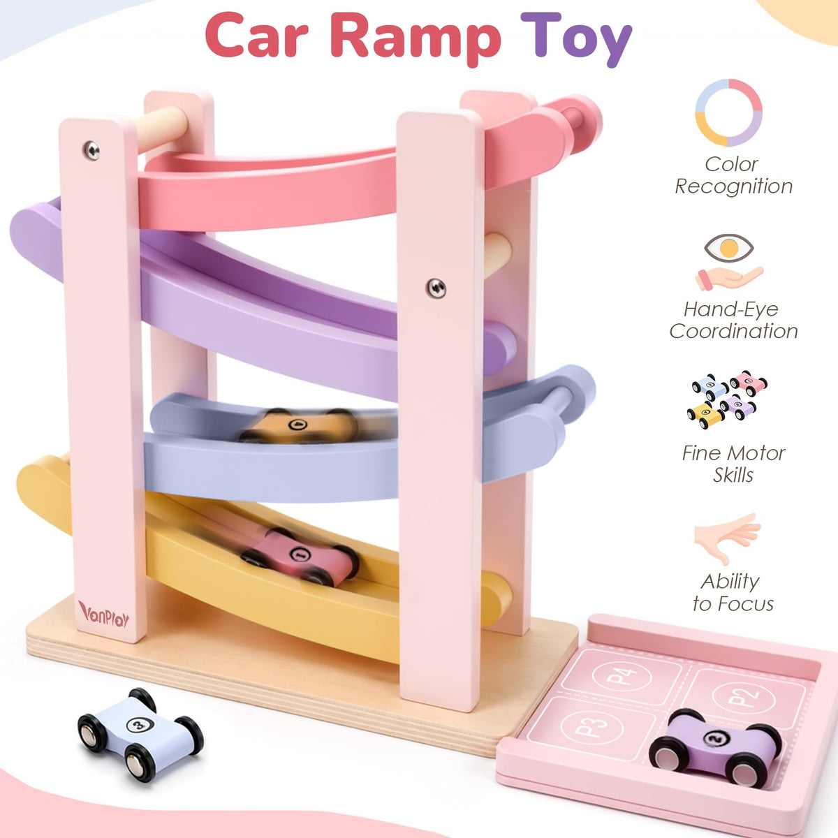 Vanplay Car Ramp Toys for 1 2 Year Old Girl Christmas Birthday Gifts 🍁 All In One Marketplace Canada