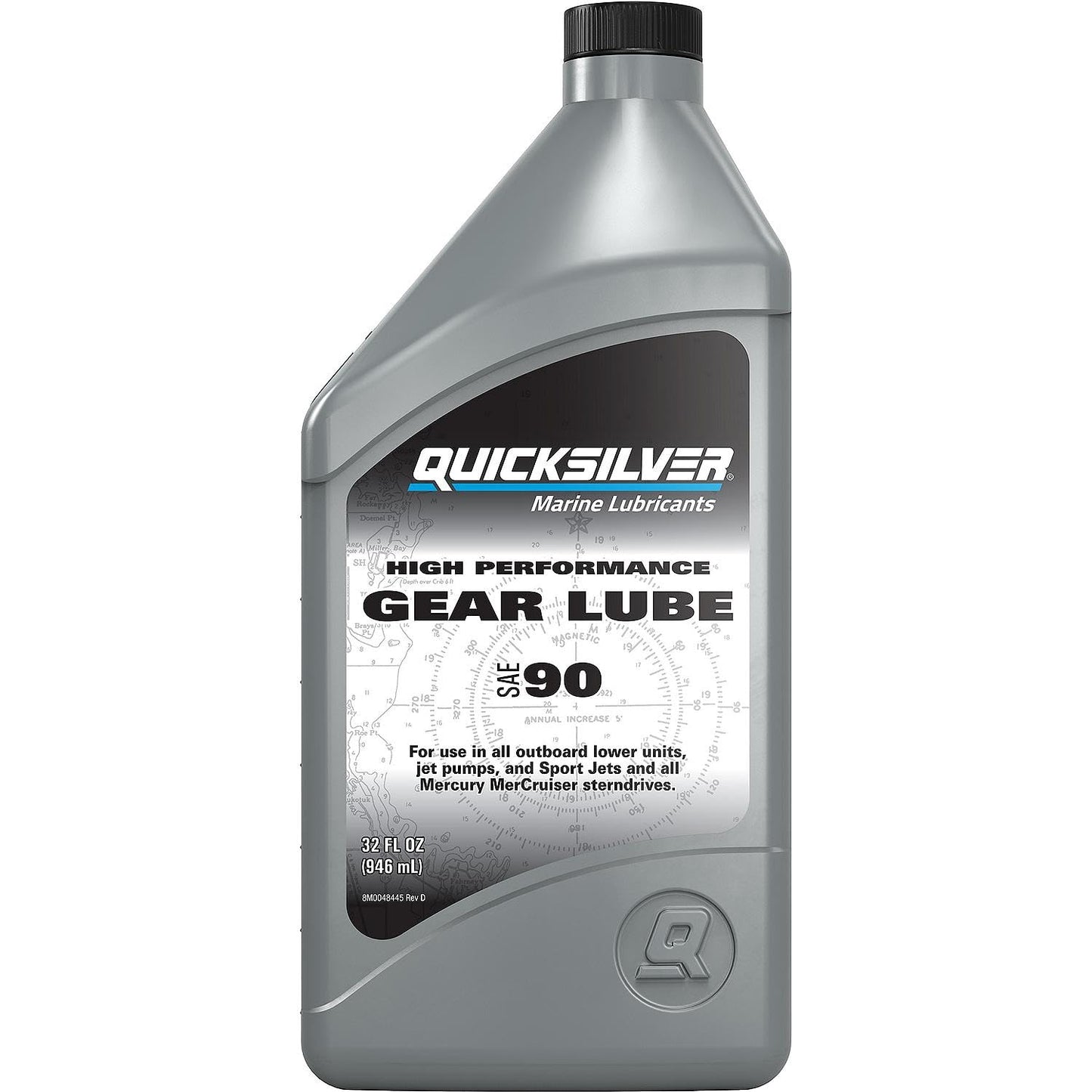 Quicksilver 92-858064Q01 High Performance Gear Lube Quicksilver