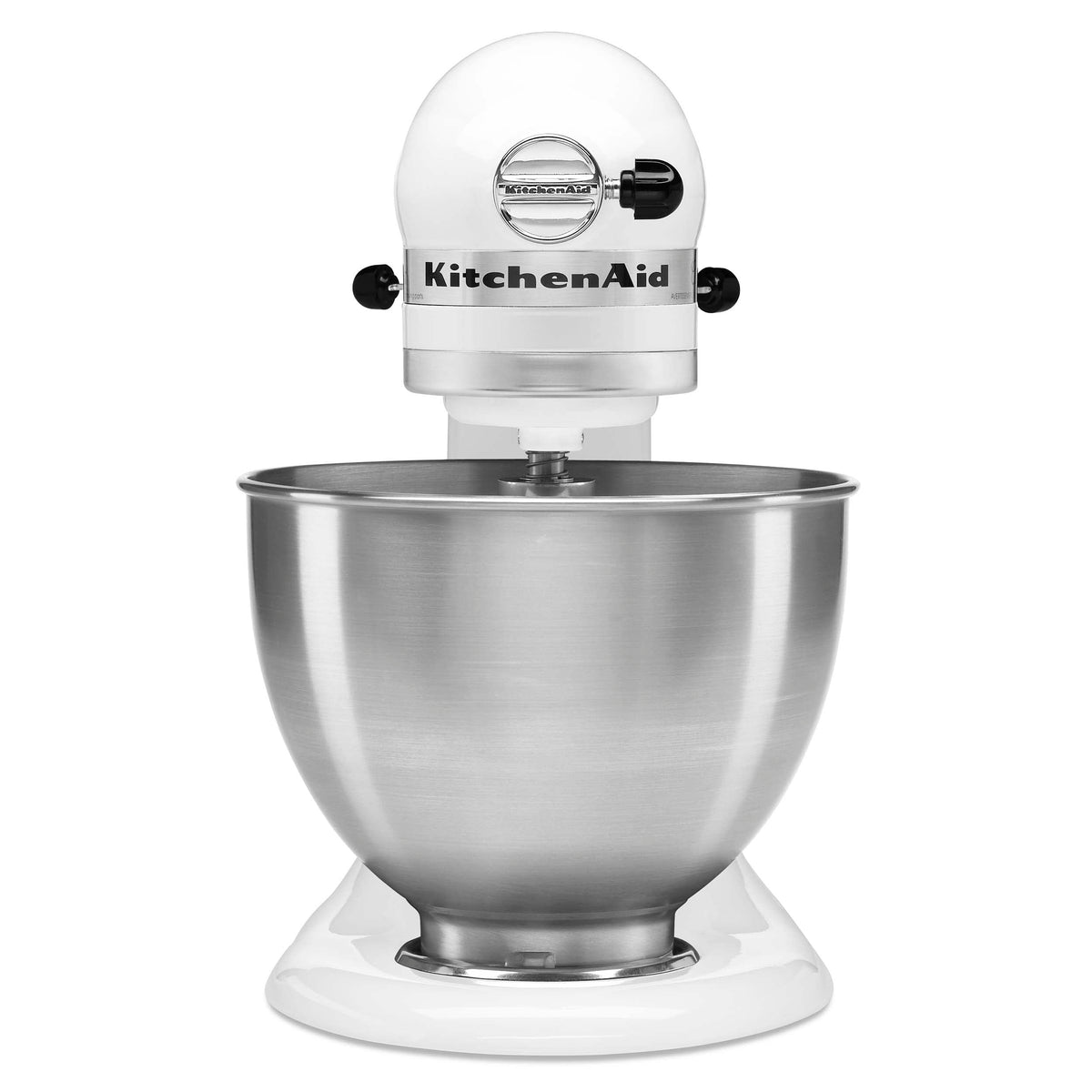 KitchenAid Classic Series 4.5-Quart Tilt-Head Stand Mixer, White, K45SSWH