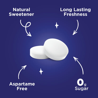 PUR Mints Polar Mint Xylitol Mints No Artificial flavour, 360 Count (12x30)