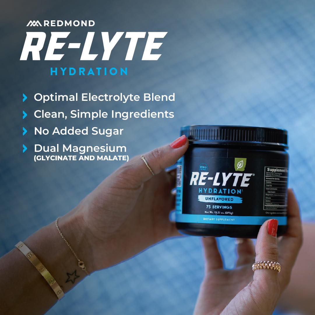 REDMOND Re-Lyte Electrolyte Hydration Mix – Unflavored