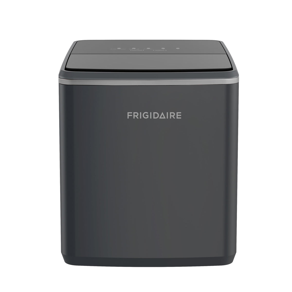 Frigidaire, Countertop Ice Maker, 26 lbs per Day – Fast Bullet Ice Making Machine with Touch Display, 9 Pieces in 7–15 Minutes, Portable Ice Machine for Home Kitchen, Office & RV, Grey