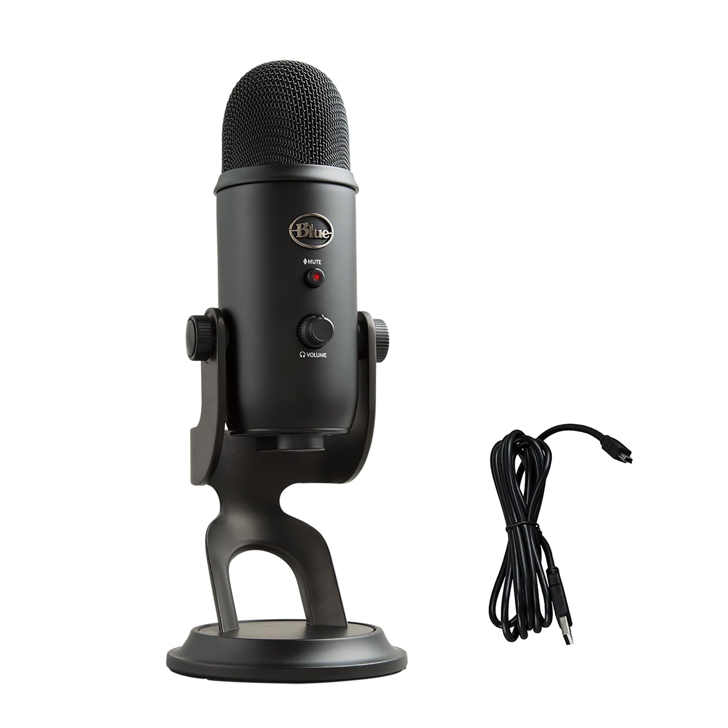 Logitech for Creators Blue Yeti USB Microphone - Blackout