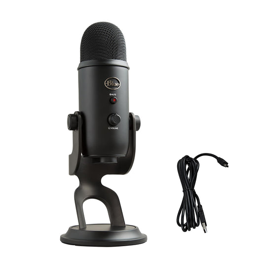 Logitech for Creators Blue Yeti USB Microphone - Blackout 🍁 All In One Marketplace Canada