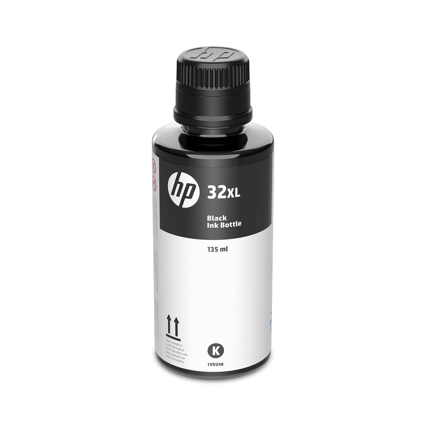 HP 32XL Black Ink Bottle, 135ml (1VV24AN) HP