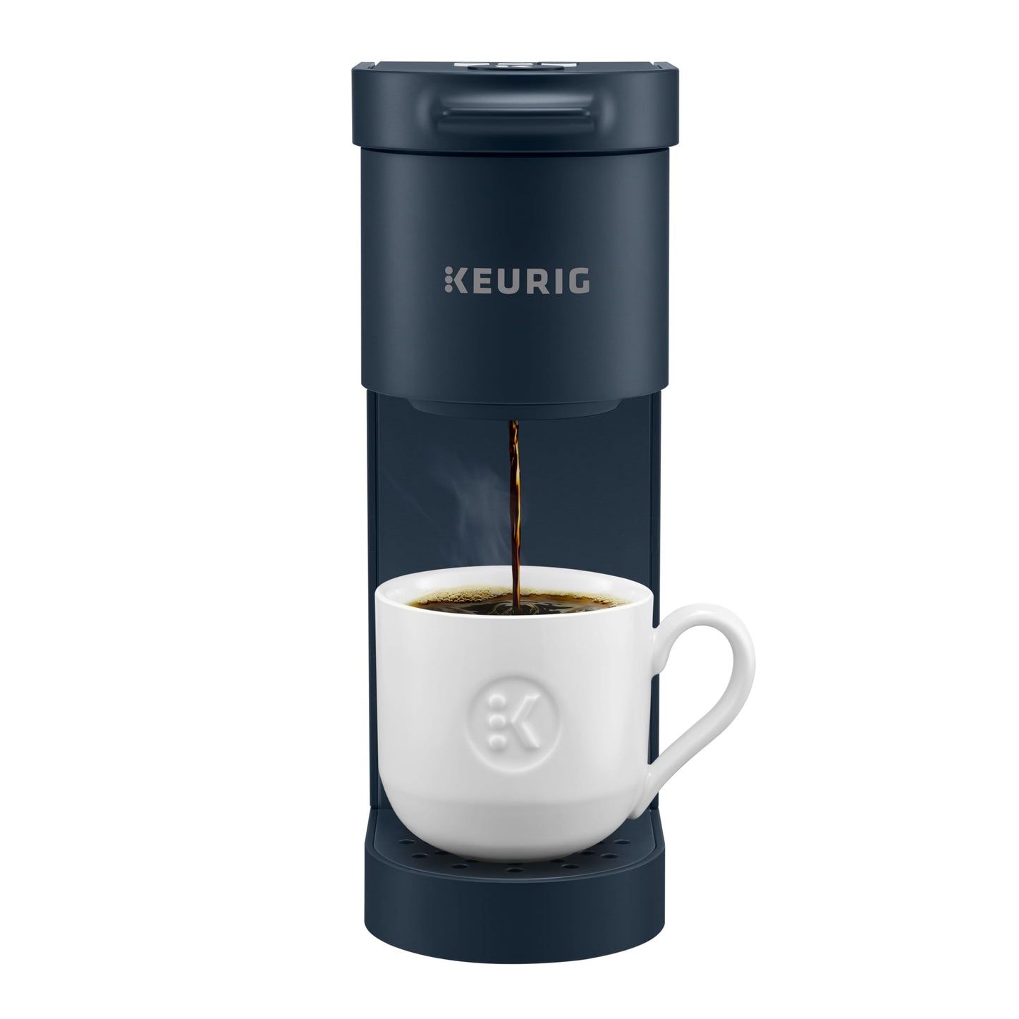Keurig K-Mini Go Single Serve K-Cup Pod Coffee Maker, Navy