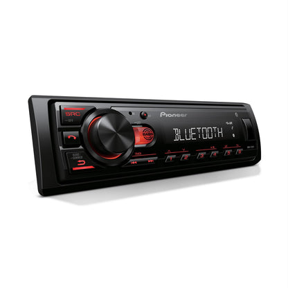 Pioneer MVH-S230BT 1-Din Digital Media Receiver – Bluetooth, USB, 50W x 4 Output, AM/FM Radio, iPhone/Android Compatible, Front/SW (Mono) Selectable RCA Output PIONEER