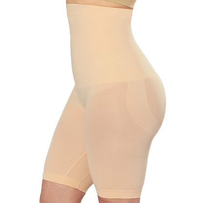 SHAPERMINT All Day Every Day High Waisted Shaper Shorts - Shapewear Women Tummy Control Underwear, Body Shaper for Women Nude