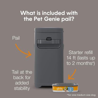 Pet Genie Dog Waste Disposal System with Starter Refill 🍁 All In One Marketplace Canada