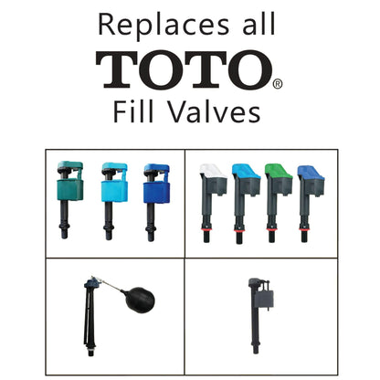Korky 528T Replacement toto Fill Valve