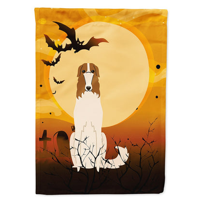Caroline's Treasures BB4289CHF Halloween Borzoi Canvas House Size Flag, Large, Multicolor
