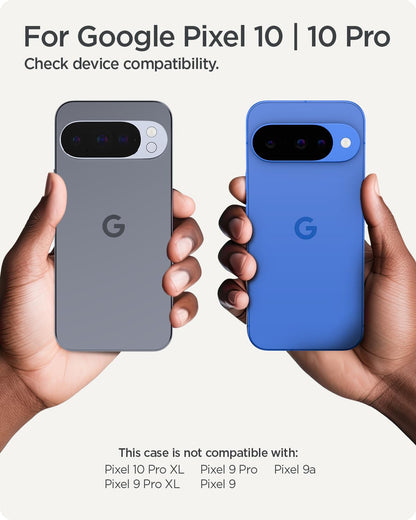 Spigen Case for Pixel 10 / Pixel 10 Pro Case, Tough Armor (AI) MagFit Designed for Google Pixel 10 / Pixel 10 Pro - Black
