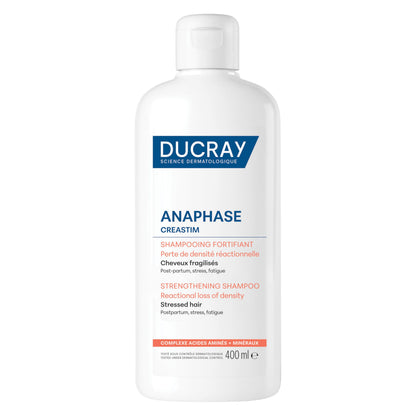 Ducray Anaphase Creastim Shampoo, Reactional Hair Thinning, 400 ml