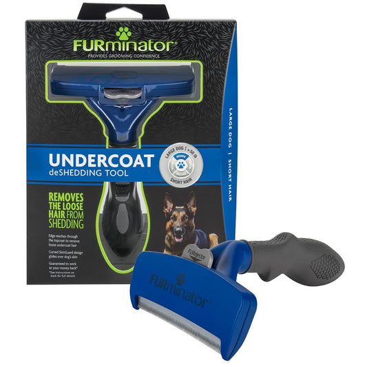 FURminator Undercoat Deshedding Tool for Dogs, Deshedding Brush for Dogs, Removes Loose Hair and Combats Dog Shedding 🍁 All In One Marketplace Canada Furminator