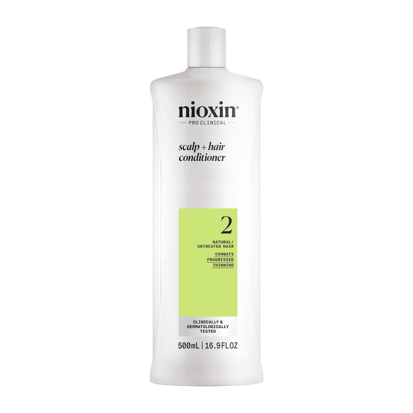 Nioxin Scalp + Hair Thickening System 2 Conditioner, For Natural Hair with Progressed Thinning, 16.9 fl oz (Packaging May Vary) - Available at All In One Marketplace Canada