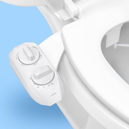 LUXE Bidet NEO 185 PLUS - Patented Bidet Attachment for Toilet, White