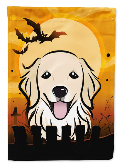 Drapeau de jardin Caroline's Treasures BB1763GF Golden Retriever d'Halloween, petite taille, multicolore