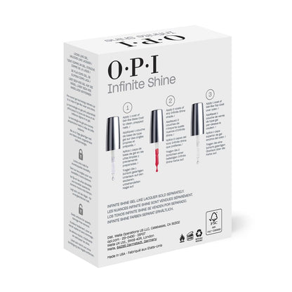 OPI Infinite Shine Long-Wear Lacquer Base & Top Coat Duo Pack, (2 x 0.5 fl oz)