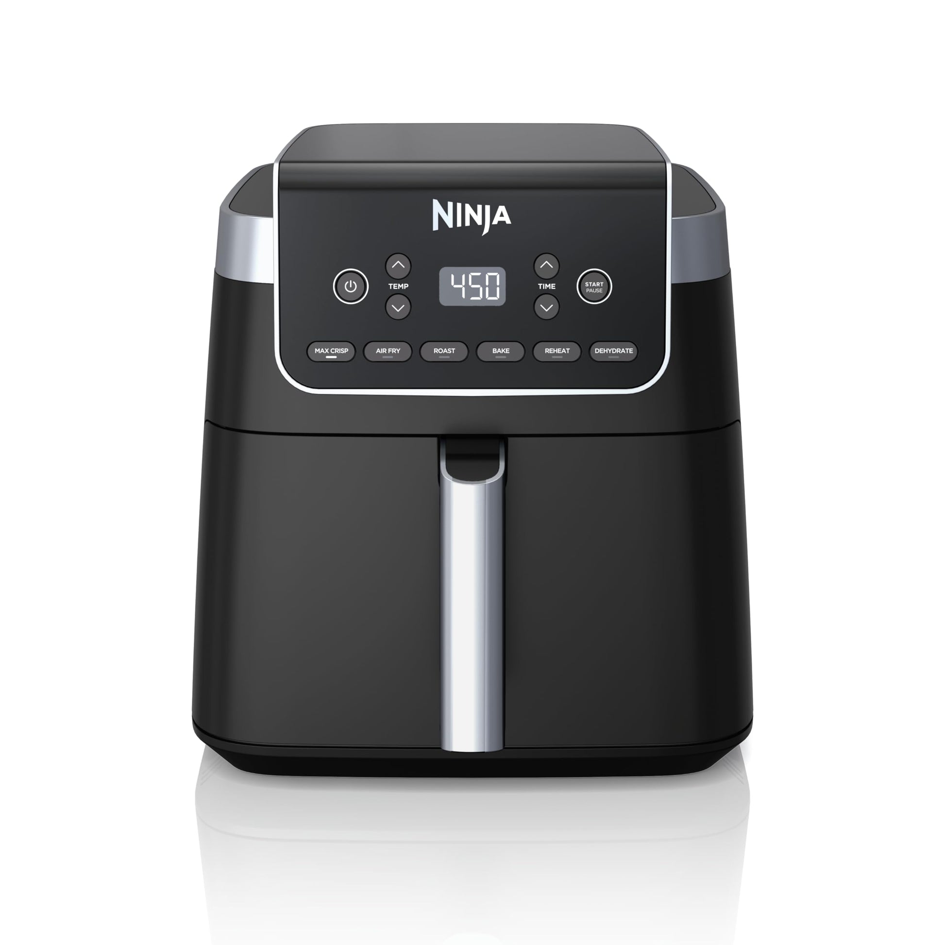 Ninja Air Fryer Pro XL 6-in-1 with 6.5 QT Capacity, Max Crisp, Air Fry, Air Roast, Bake, Reheat, Dehydrate, Max Crisp Technology with 450F, Nonstick Basket & Crisper Plate, AF181C (Canadian Version) Ninja