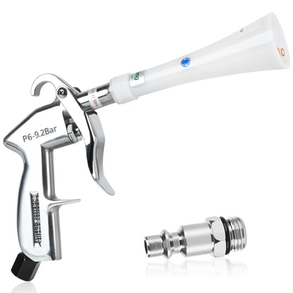 phepetroll Air Blow Gun Car Detailing Dry Cleaning Air Gun with Tapered Nozzle High Pressure Car Cleaning Tool, Car Dryer Air Blower for Car Surfaces Quickly Blasts Dust, Works with Air Compressor - Available at All In One Marketplace Canada