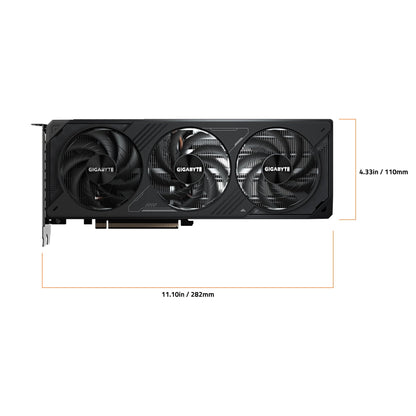 GIGABYTE GeForce RTX 5070 WINDFORCE OC SFF 12G Graphics Card, 12GB 192-bit GDDR7, PCIe 5.0, WINDFORCE Cooling System, GV-N5070WF3OC-12GD Video Card GIGABYTE