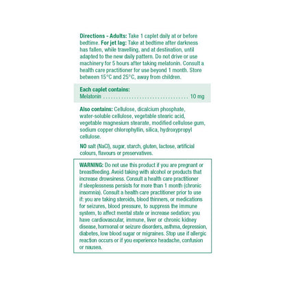 Jamieson Melatonin 10 mg Maximum Strength, 100 Bi-Layer Caplets, Dual-Action Timed Released, Improves Sleep Quality and Duration, Helps Reset the Body's Sleep-Wake Cycle. Vegetarian, Proudly Canadian