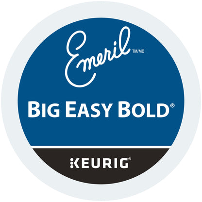 Emeril's Big Easy Bold K-Cup Coffee Pods, 24 Count for Keurig Brewers