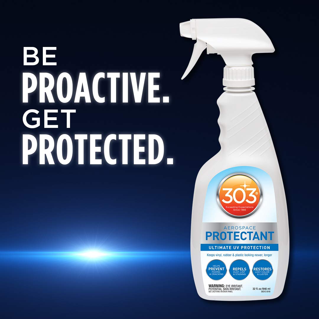 303 Aerospace Protectant - Provides Superior UV Protection, Helps Prevent Fading and Cracking, Repels Dust, Lint, and Staining, Restores Lost Color and Luster, 32oz (30313CSR) Packaging May Vary 🍁 All In One Marketplace Canada