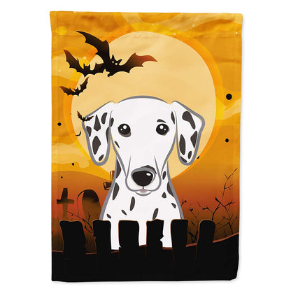 Caroline's Treasures BB1768CHF Halloween Dalmatian Canvas House Size Flag, Multicolor, Large