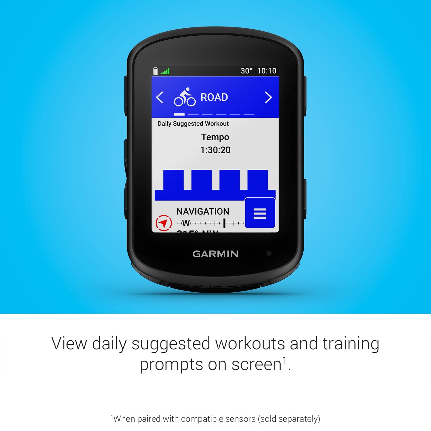 Garmin Edge 840, Compact GPS Cycling Computer with Touchscreen and Buttons, Targeted Adaptive Coaching, Advanced Navigation and More Garmin