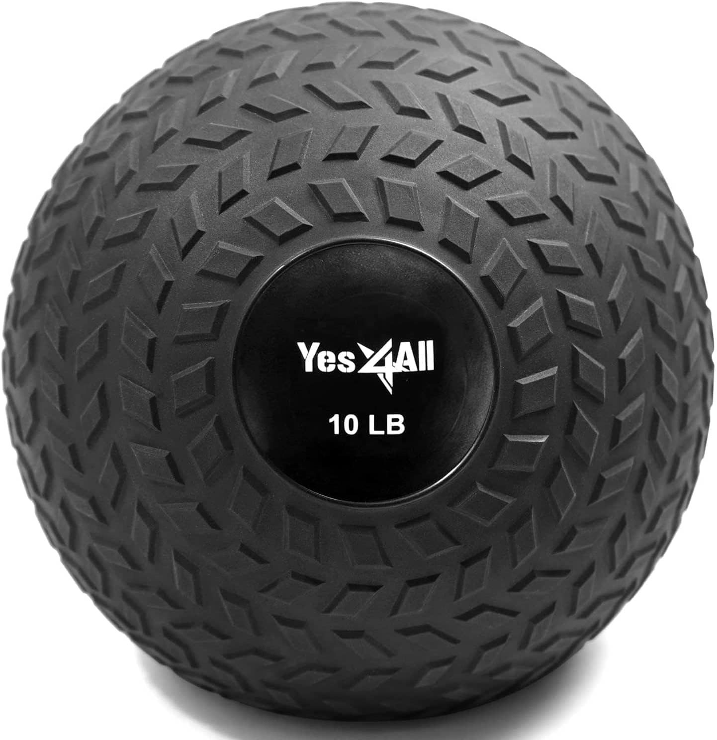 Yes4All 10 lbs Slam Ball for Strength and Cross Training – Medicine Ball (Black) 🍁 All In One Marketplace Canada