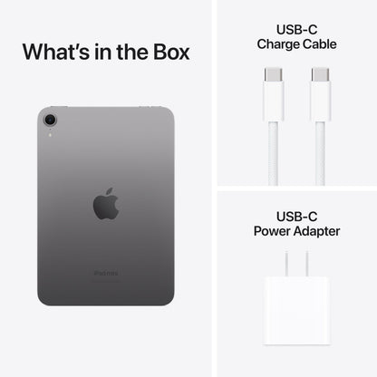 Apple iPad mini (A17 Pro): Apple Intelligence, 8.3-inch Liquid Retina Display, 128GB, Wi-Fi 6E, 12MP Front/12MP Back Camera, Touch ID, All-Day Battery Life — Space Grey 🍁 All In One Marketplace Canada
