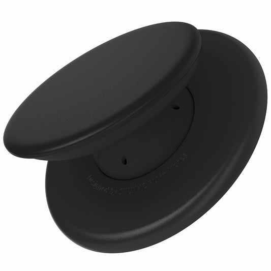 Sinjimoru for MagSafe Phone Grip, Soft Silicone Magnetic Finger Grip for iPhone 17/16/15/14/13, Comfortable One-Touch Holding, M-Tap Tok Black
