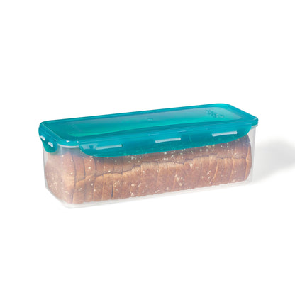 Starfrit LocknLock Plastic Bread Container - Removable Divider - 169oz/5L - Airtight - 4-Sided Locking Lid