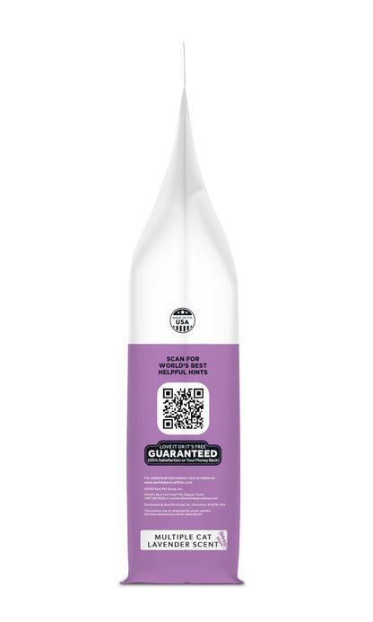 World's Best CAT Litter Multiple Cat Lavender Scented 144 eaches World's Best Cat Litter