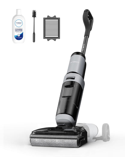 Tineco Floor ONE i5 Stretch Wet Dry Vacuum Cleaner,Vacuum & Mop in One Step,180° Lay-Flat Design,Anti-Tangle Design,Dual-Sided Edge Cleaning,Up to 30* Minutes Runtime,Large-Capacity Water Tanks - Available at All In One Marketplace Canada
