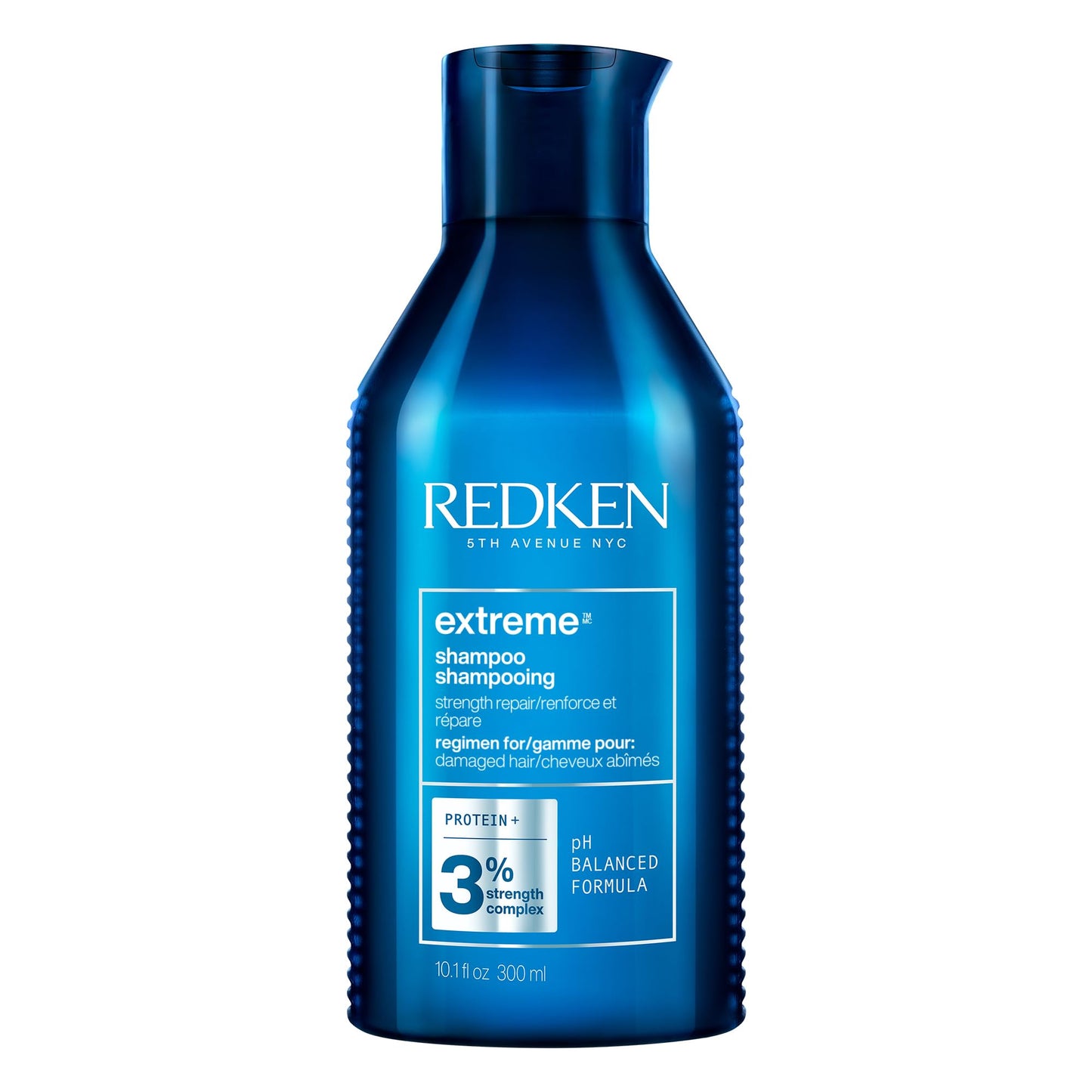 Redken Extreme Shampoo For Dry Damaged Hair, Infused With Proteins to Strengthen And Repair, Prevent Breakage, 300ml - Available at All In One Marketplace Canada