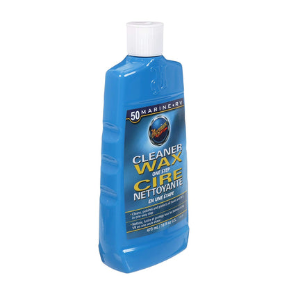 Meguiar's M50C Marine/RV One Step Cleaner Wax-Liquid - M5016C