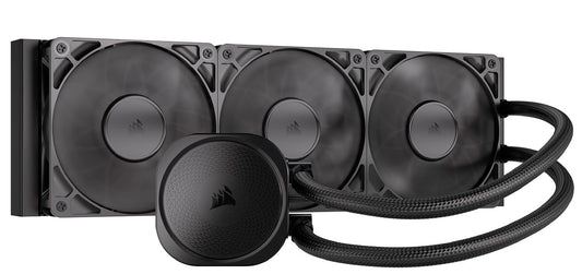 CORSAIR Nautilus 360 RS Liquid CPU Cooler – 360mm AIO – Low-Noise – Direct Motherboard Connection – Daisy-Chain – Intel LGA 1851/1700, AMD AM5/AM4 – 3X RS120 Fans Included – Black 🍁 All In One Marketplace Canada Corsair
