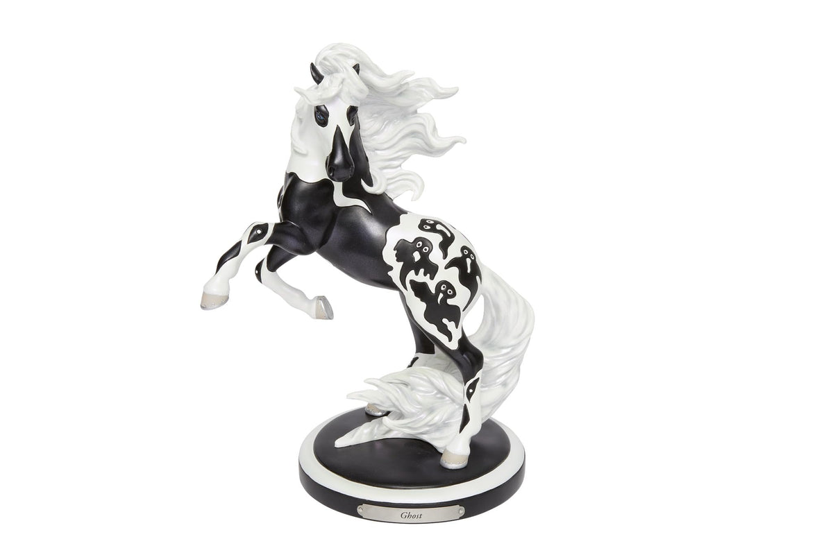 Figurine de cheval fantôme d'Halloween Enesco The Trail of Painted Ponies, 26,2 cm, multicolore